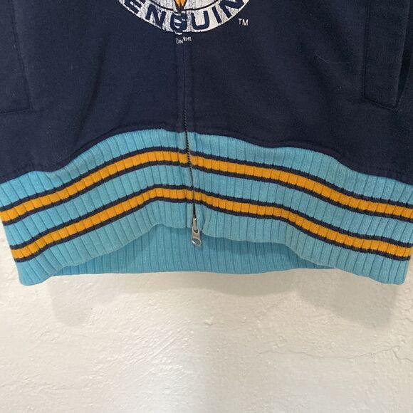Alyssa Milano Pittsburgh Penguins Full Zip Hoodie Size Medium - Picture 5 of 9